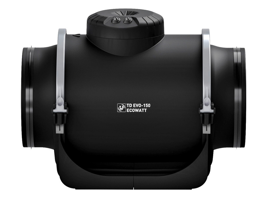 Soler & Palau: Rohrventilator TD EVO PF Ecowatt.