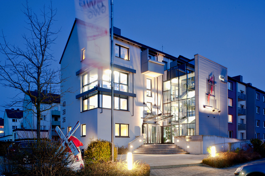 Bild 1 Die Gifhorner Wohnungsbau-Genossenschaft (GWG) hat sich zum Ziel gesetzt, den CO2-Ausstoss ihrer Wohnungsbestände mithilfe des CO2-Minderungsfahrplans von Kieback&Peter um rund 20 % zu verringern.