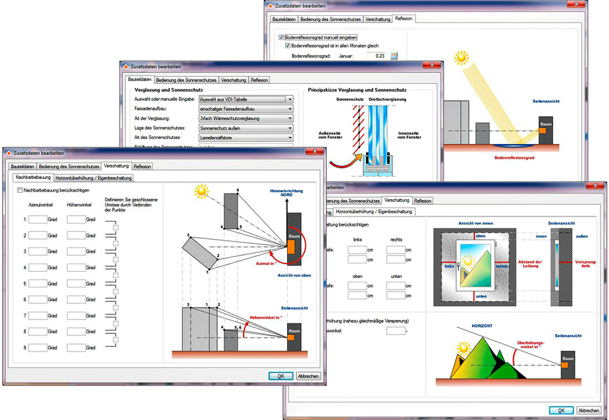 Bild 4 … bieten simulationsbasierte Nachweise des sommerlichen Wärmeschutzes mehr Möglichkeiten beim „Feintuning“ der relevanten Parameter.