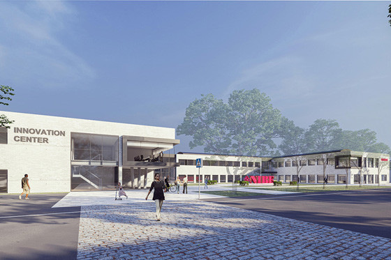 Nibe baut auf 40.000 m2 ein neues Innovationscenter für Forschung und Entwicklung in Markaryd, Schweden.