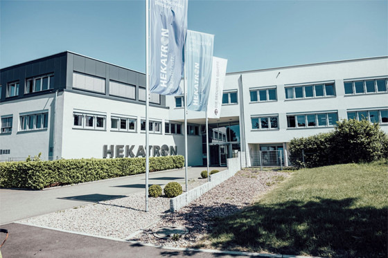 Hekatron Unternehmen am Standort Sulzburg.