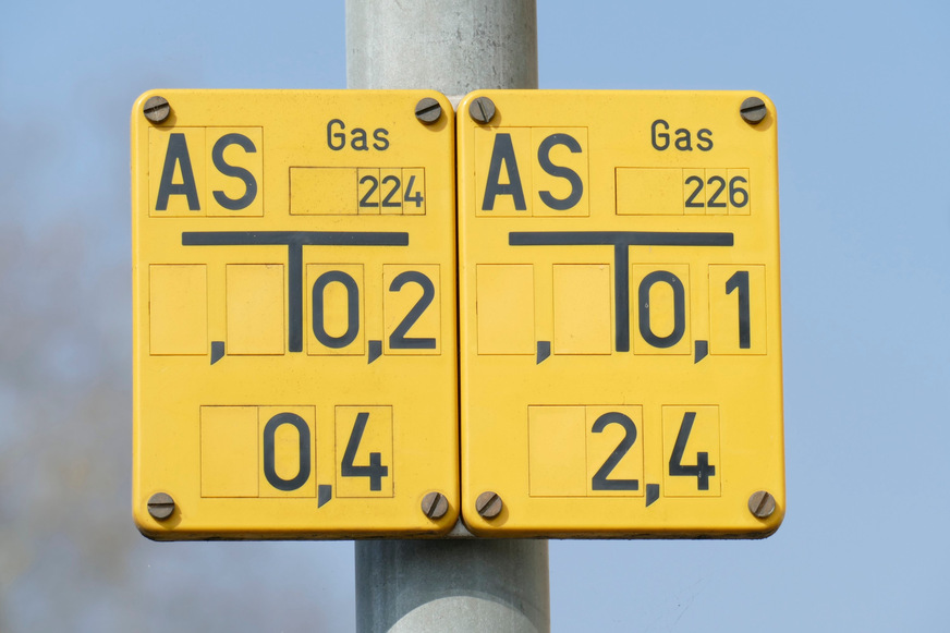 Eine sinkende Zahl der Gasanschlüsse und eine deutlich sinkende Gasmenge erfordern Anpassungen bei den Gasverteilnetzen.