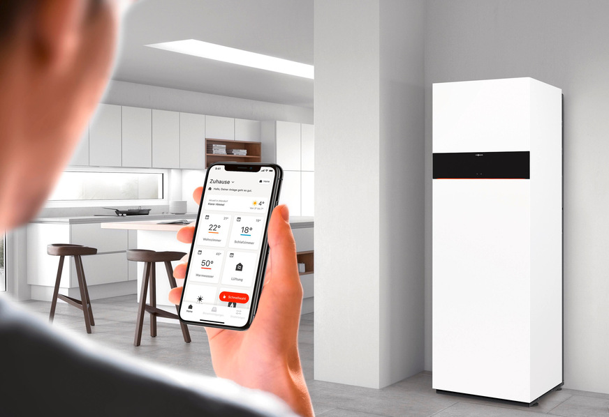 Bild 1 Smarte Haustechnik kann Heizkosten senken und den Komfort für die Bewohner steigern.