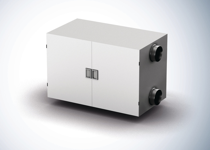 Bild 1 Ein geringer Energieverbrauch bei der zentralen Wohnraumbelüftung und -klimatisierung, bei Luftreinigungsanlagen, der Schaltschrankkühlung und bei Haustechnikzentralen ist eng mit energieeffizienten und leisen Ventilatoren verbunden.