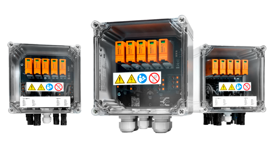 Weidmüller: PV-Next-Mini-2MPP-Varianten.