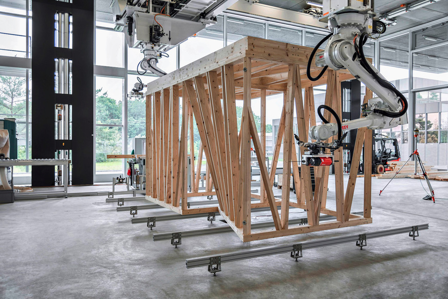 Bild 11 … oder Holzkonstruktionen zusammenbauen.