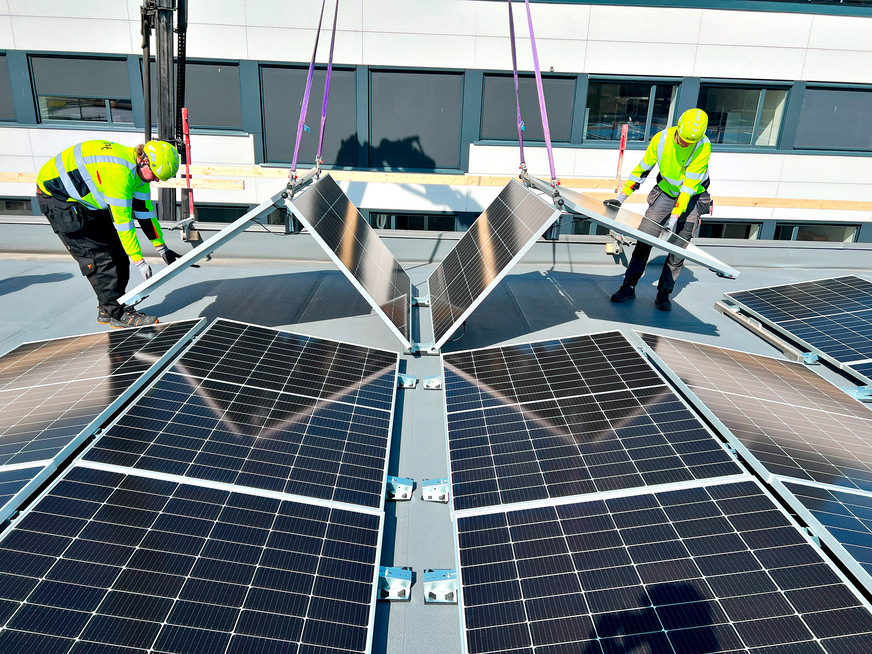 Bild 3 Verkaufsschlager in Norwegen: Die Sun-Net AG errichtet die SmartSolarBox als Exklusivpartner in Skandinavien.