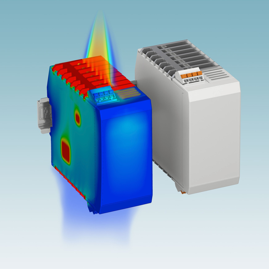 Phoenix Contact: Thermosimulation für Elektronik.