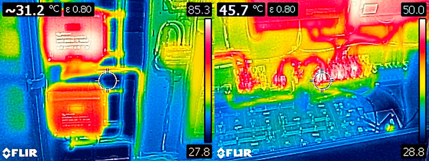 Bild 7 Überprüft werden können auch Anlagenkomponenten, wie elektrische Verbindungen, Wechselrichter oder Batteriespeicher.