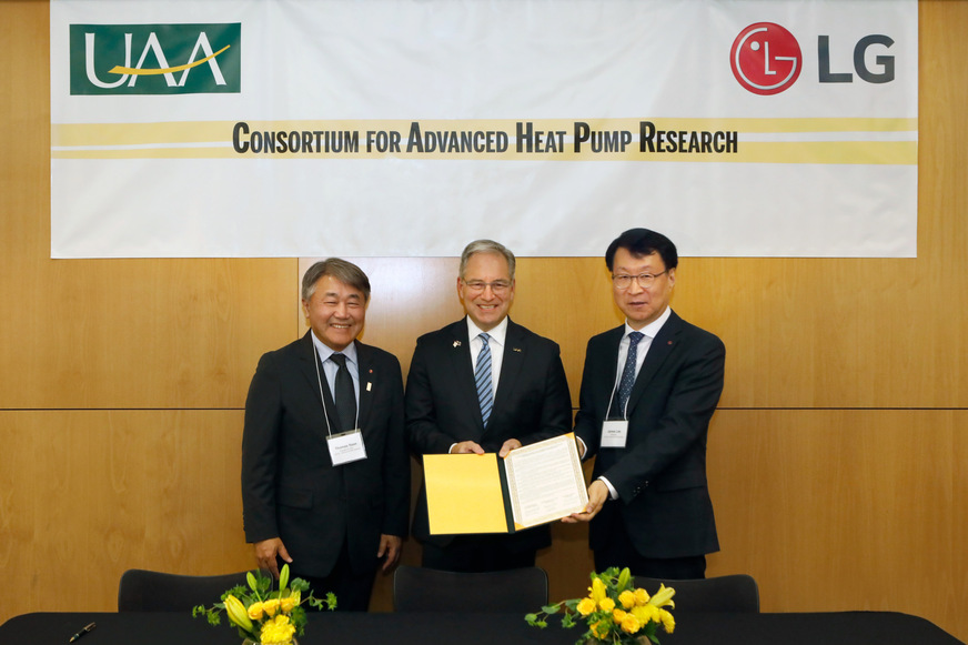 Das Labor entsteht im Rahmen des neu gegründeten Consortium for Advanced Heat Pump Research (CAHR), einer Zusammenarbeit zwischen LG und lokalen Universitäten.