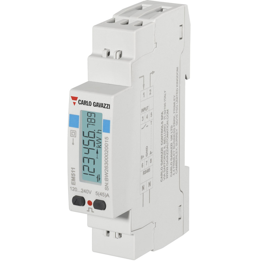 Carlo Gavazzi: Energieanalysator EM511.