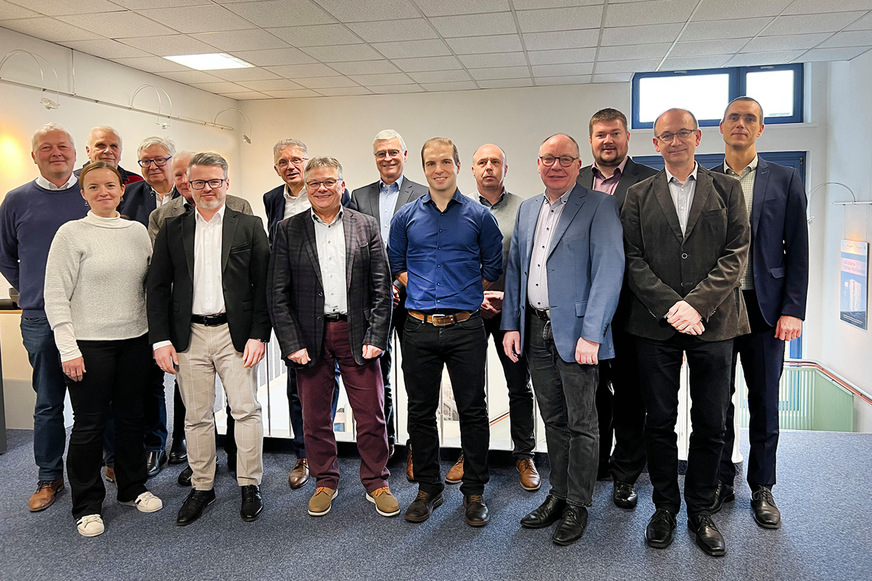 Die Teilnehmer&nbsp;des Kreises „Freunde der Stiftung der Luft- und Kältetechnik“.