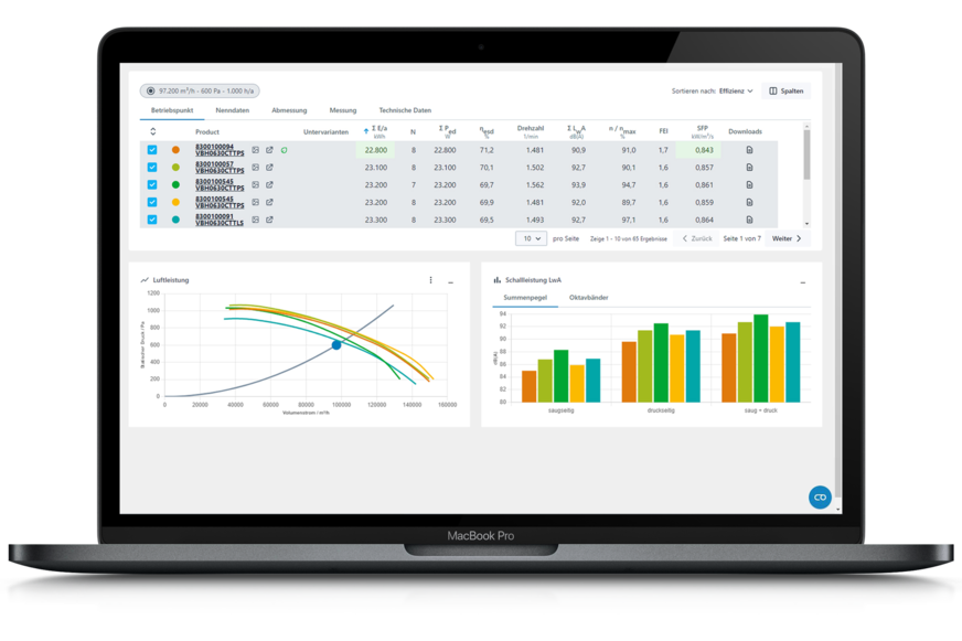 ebm-papst: Auswahltool FanScout.