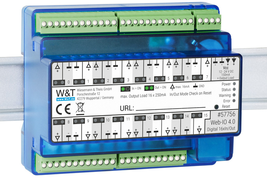 W&T: Web-IO 4.0 Digital Logger.