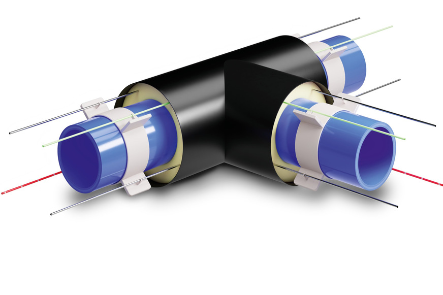 Leckageüberwachung für die aquatherm-energy-Rohrleitungssysteme.