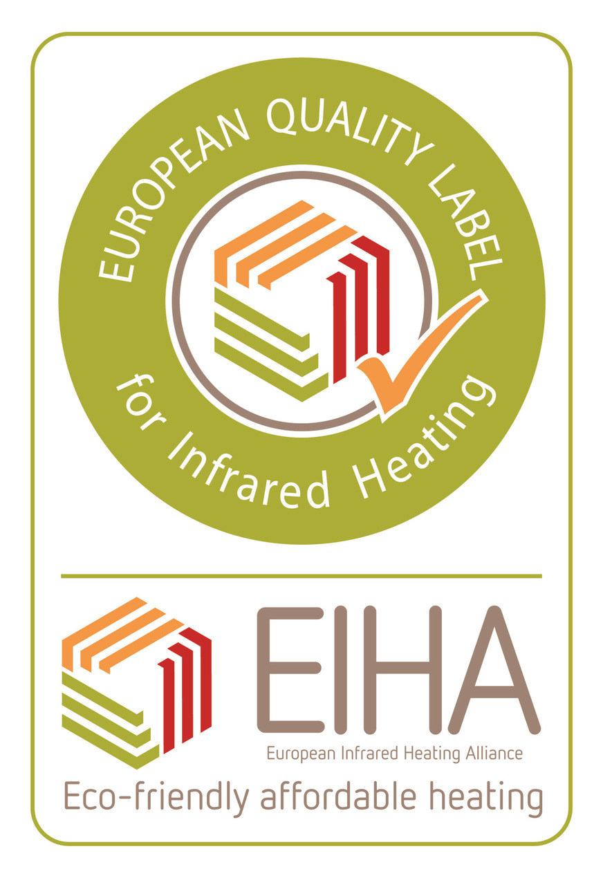 Logo&nbsp;„European Quality Label for Infrared Heating“