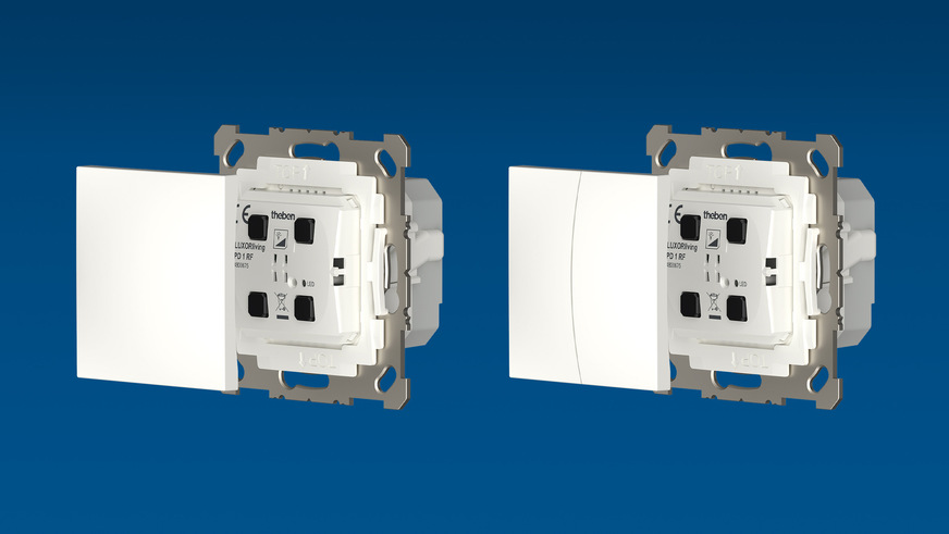 Bild 2 Die RF-Taster-Aktor-Module werden in die vorhandenen Dosen eingebaut.