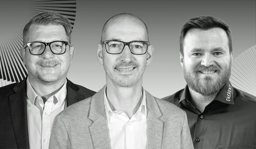Frank Enger, Jörg Göke und Robert Streun (v.l.n.r.).