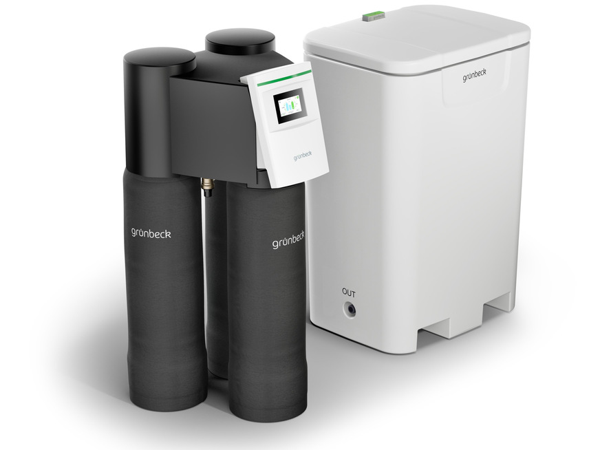 Grünbeck: Dreifach-Enthärtungsanlage softliQ:LB.