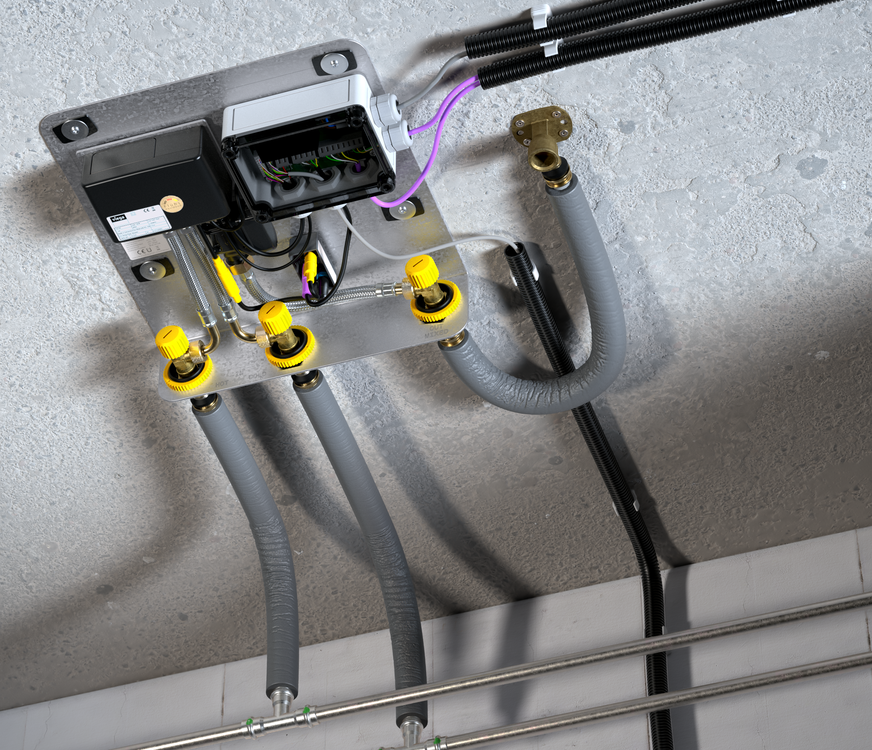 Viega: AquaVip-Duscheinheit elektronisch.