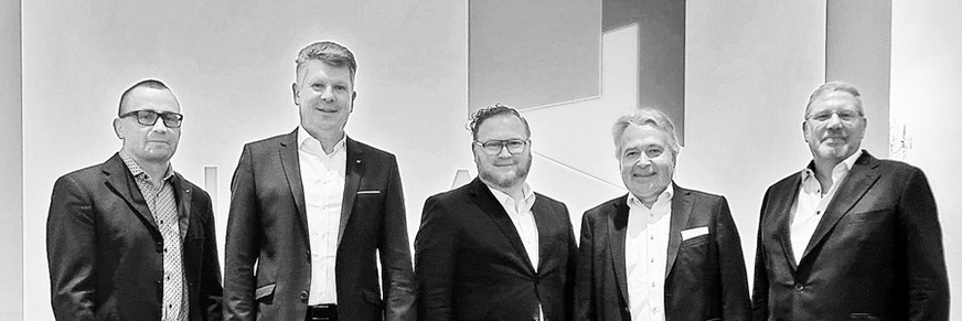 v.l.n.r. Markus Lehmann, René Mannheim, Jens-Arne Meier, Thomas Wiese, Kay Ritter.