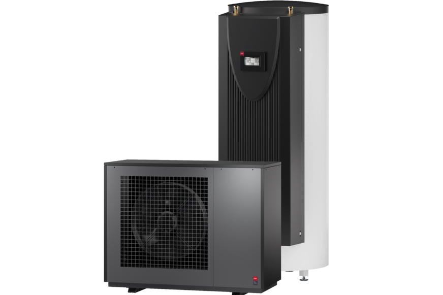 Hydrotower (Inneneinheit) des Systems E von Dimplex.