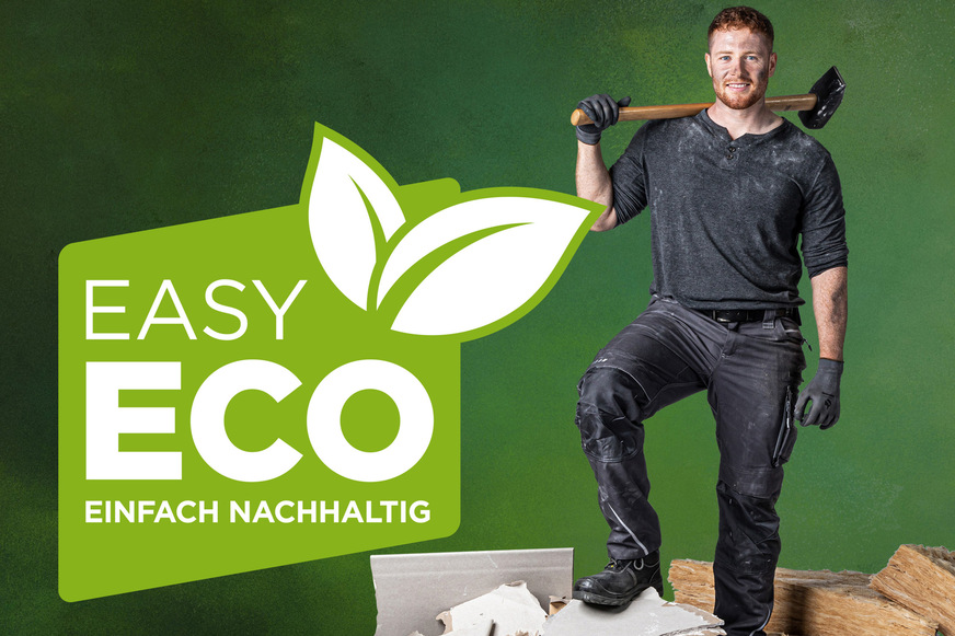 Alle Informationen zur Materialrücknahme nach Rückbau sowie zur Teilnahme an den umfassenden Easy Eco Recycling- und Verwertungsangeboten finden sich auf der Service-Website.