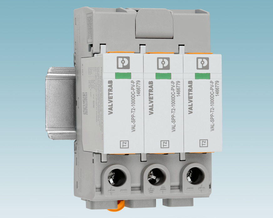 Phoenix Contact: Überspannungsschutzgerät der Serie Valvetrab SPP.