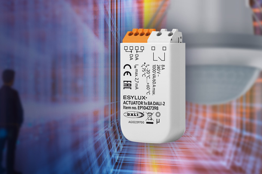 Esylux: DALI-2-Schaltaktor.