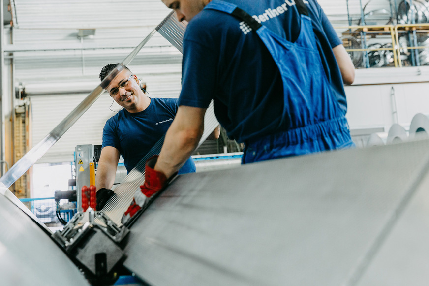 Die BerlinerLuft. Technik beschäftigt rund 50 Mitarbeitende im RegionalCenter West.