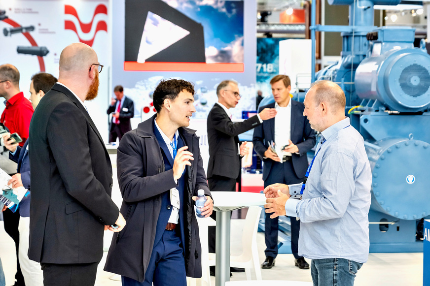 Informieren und diskutieren: Auf der Chillventa treffen sich Kälte-, Klima-, Lüftungs- und Wärmepumpen-Fachleute aus der gesamten Wertschöpfungskette.