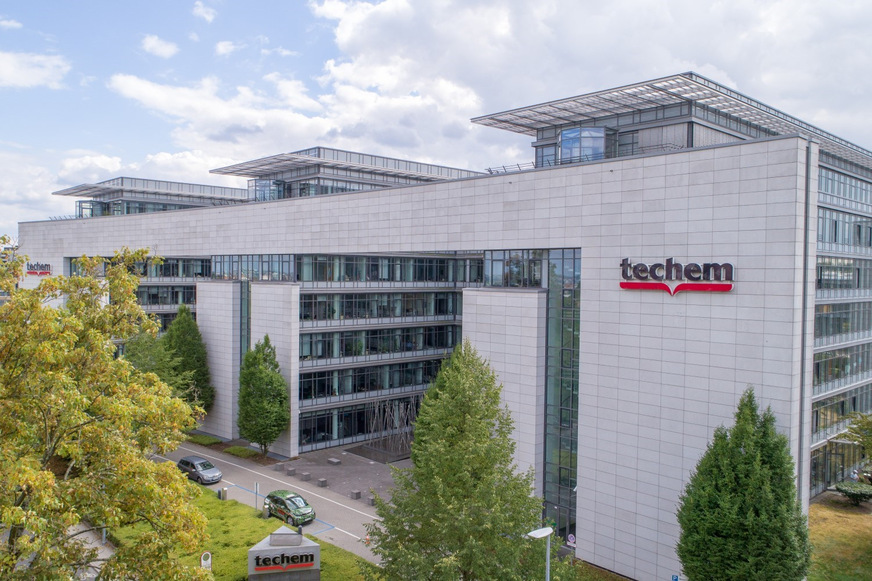 Techem-Firmenzentrale in Eschborn.