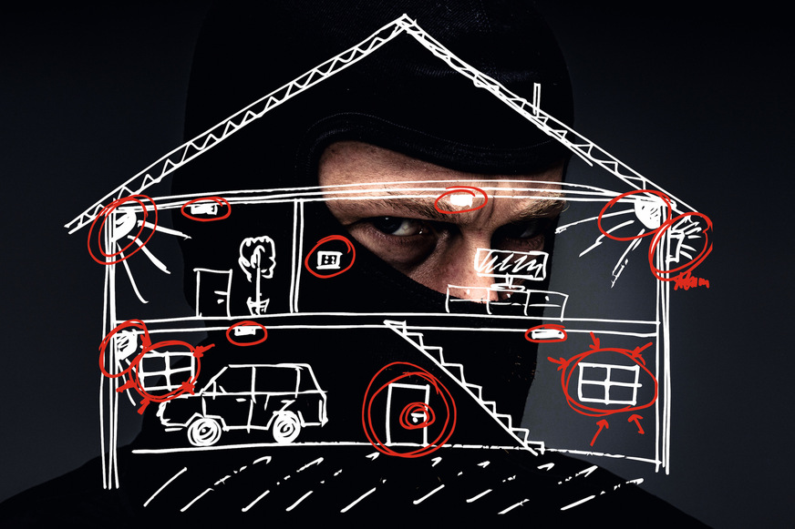 Die Zahl der Einbruchsversuche hat im vergangenen Jahr um 18,1&nbsp;% zugenommen. Laut Kriminalstatistik scheitert rund die Hälfte aller Einbruchsversuche an zuverlässiger Sicherheitstechnik.