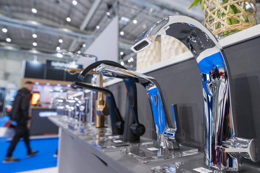 Ein Schwerpunkt in Halle B6 ist die Trinkwasserhygiene.