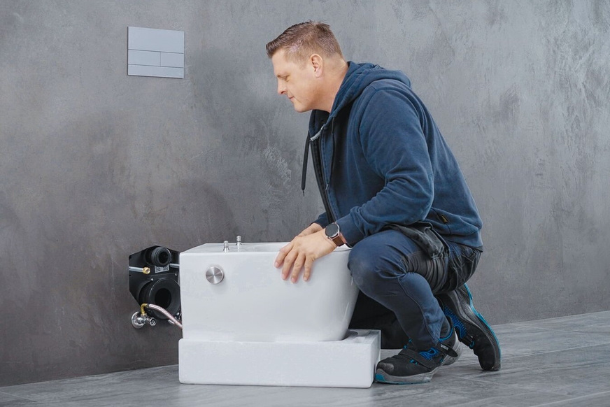 Tece: Montage des Dusch-WCs Teceneo.