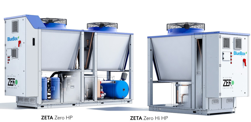 Swegon: Propan-Wärmepumpen der Serie Zeta Zero.