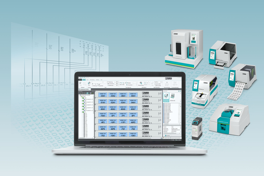 Phoenix Contact: Markierungs-Software Marking system.