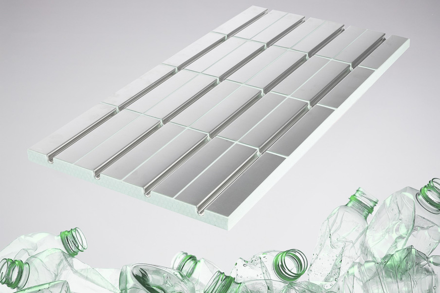 mfh systems: Dämmplatte der Flächenheizung Ideal Classic PET.