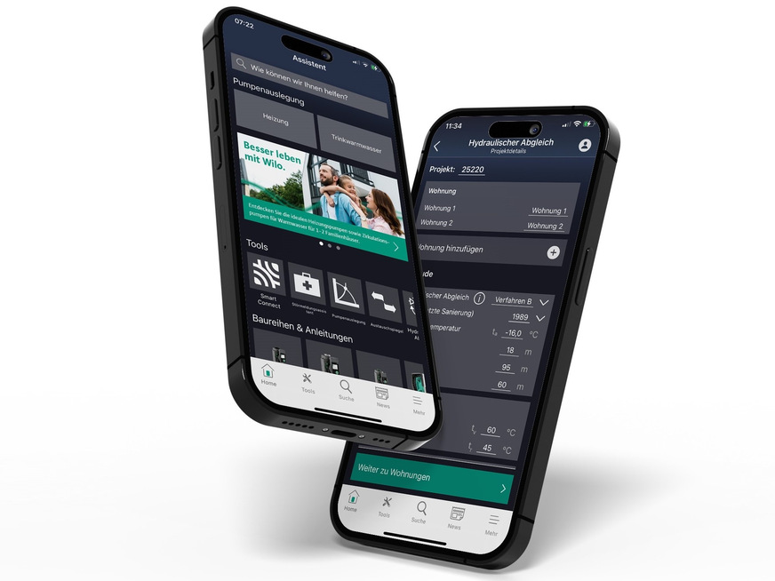 Wilo-Assistent App.