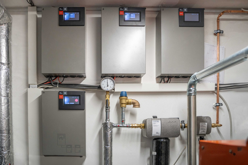 Blick in die Technikzentrale.