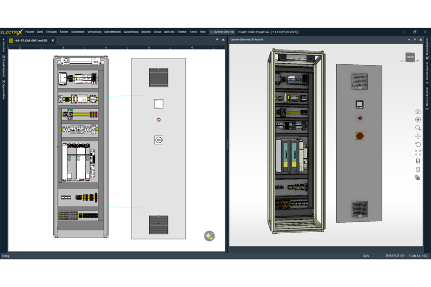 Schaltschrankbau mit Electrix AI