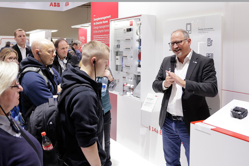 ABB-Messestand