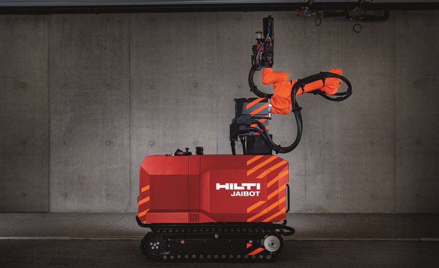 Bild 13 Durch den Einsatz Künstlicher Intelligenz können beispielsweise Bohrroboter noch präziser, selbständiger und effizienter arbeiten.