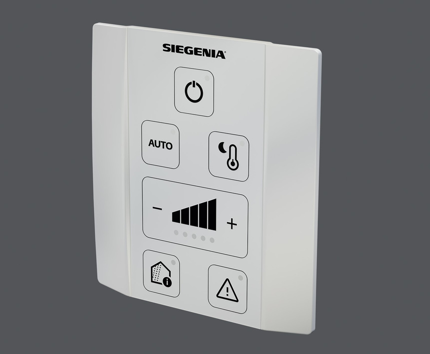 Siegenia: Lüftungssteuerung.