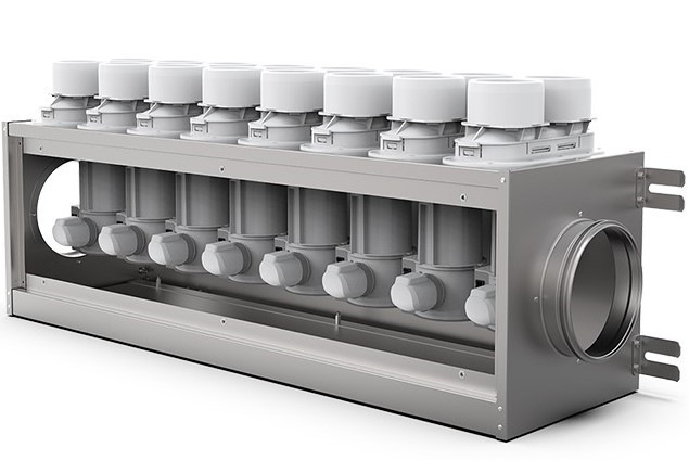 Systemair: RAV-Verteiler.