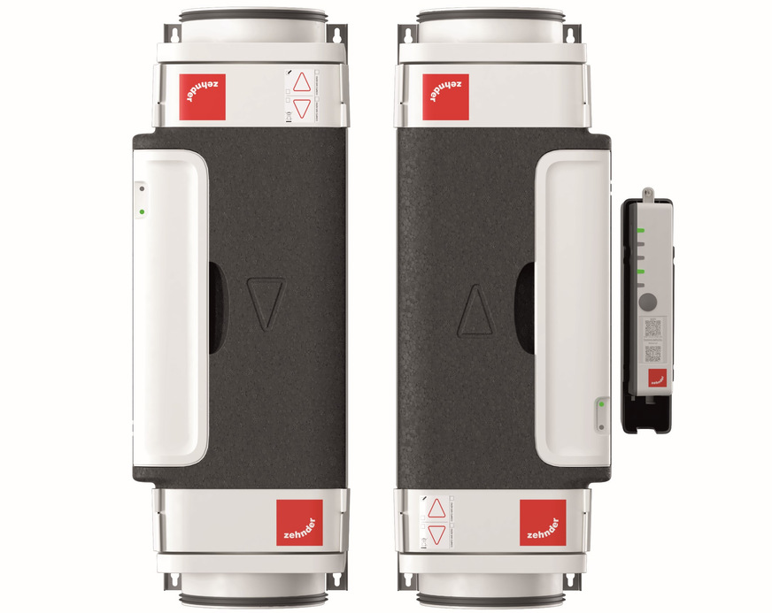 Volumenstromregler Zehnder ComfoVar Aero.