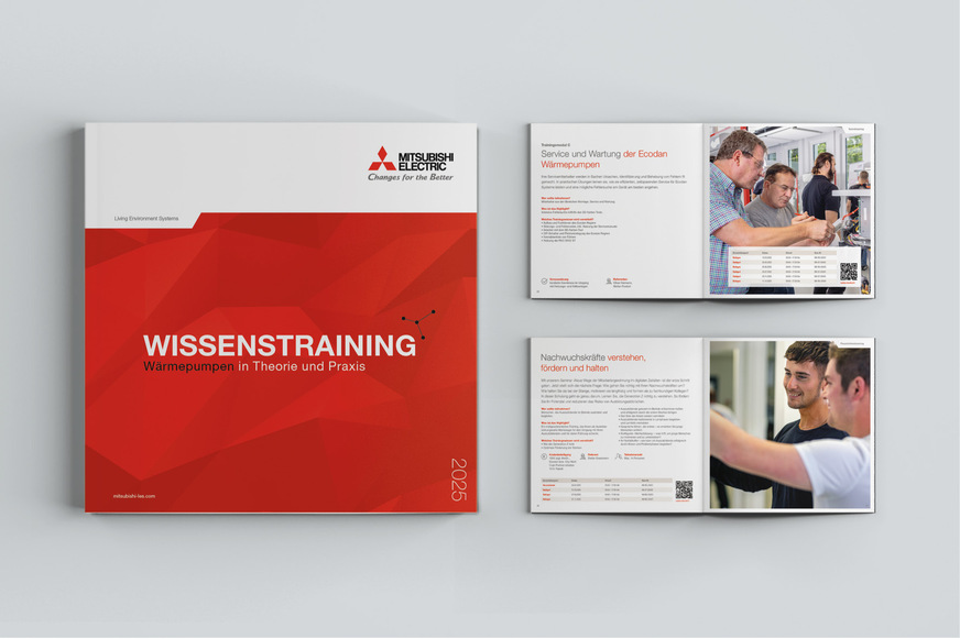 Das aktuelle Trainingsprogramm 2025 „Wissenstraining. Wärmepumpen in Theorie und Praxis“