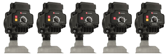 Die neue Umwälzpumpenserie TacoFlow3 deckt mit zahlreichen Modellen ein breites Spektrum hydraulischer Anwendungen ab.