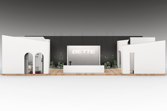 Bette lädt mit neuem Messestandkonzept zum Entdecken und Fachsimpeln ein.