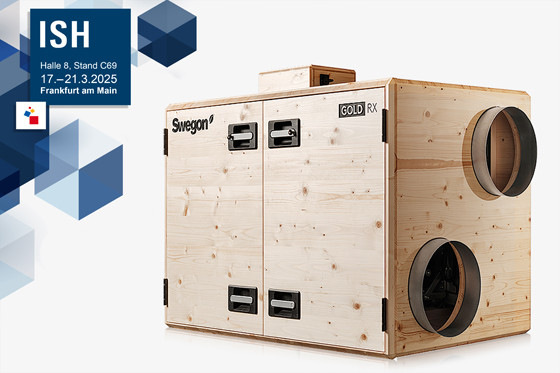 Bei dem GOLD-Lüftungsgerät aus Holz handelt es sich um ein Konzeptprodukt, das nicht zum Verkauf auf dem Markt gedacht ist, sondern in Diskussionen über zukünftige alternative Materialien bewertet und verwendet werden soll.